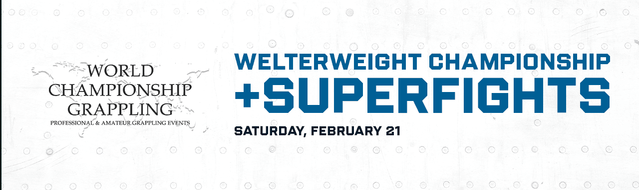 WCG: Welterweight Championship + Superfights banner